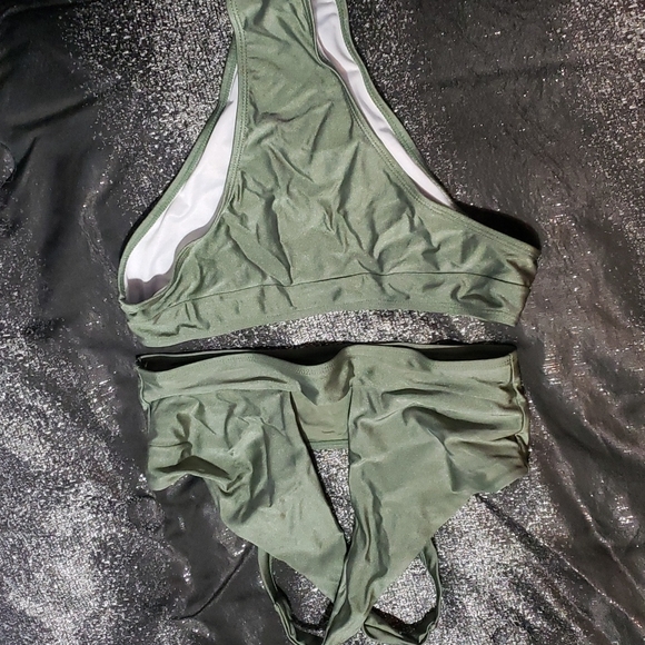 Forest green Swim Suit - Picture 1 of 4